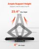 VEVOR 5000 lbs RV Scissor Jacks, 4-23.4 in RV Stabilizer Leveling Scissor Jacks, Set of 4, Heavy Duty Stabilizer Jack with Crank Handle