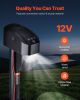 VEVOR Electric Trailer Jack, 5000 lbs, Heavy Duty RV Electric Power Tongue Jack with 2 Way Connector, Remote Control