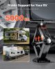 VEVOR 5000 lbs RV Scissor Jacks, 4-23.4 in RV Stabilizer Leveling Scissor Jacks, Set of 4, Heavy Duty Stabilizer Jack with Crank Handle